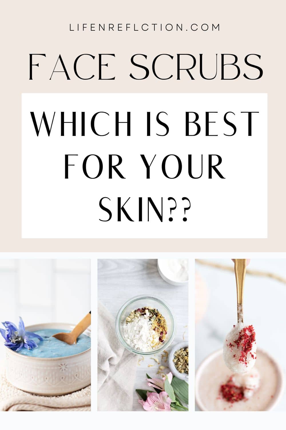 Homemade face scrub online for dry skin